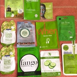 COPY - COPY - HUGE LOT Green Sheet Mask